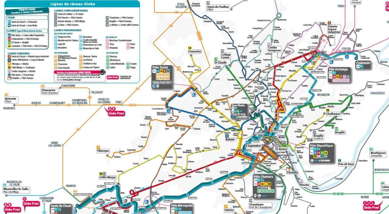 בסאנקון Bnbesak La Gare Viotte מראה חיצוני תמונה
